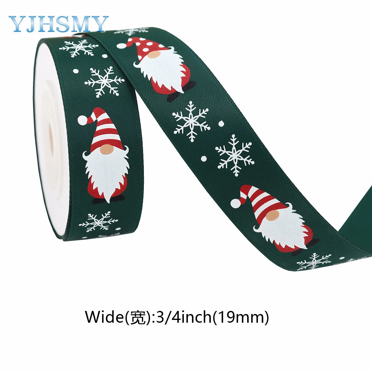 Christmas Ribbons Holiday Grosgrain Satin Ribbons for Christmas Gifts Wrapping Christmas Tree Decorations Festival DIY Crafts 5Y