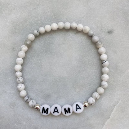 Custom Name Bracelet Couple Bracelets for Women Men Custom Hanade Natural Stones Beads Letter Bracelet Charm Jewelry Gifts