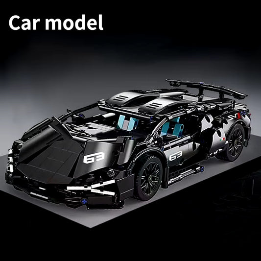 1280 PCS Technology 1:14 Supercar Building Blocks Assemble Brick Car Toy Gifts for Boys Gifts for Christmas Gifts